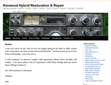 Tablet Screenshot of hybridrestore.com